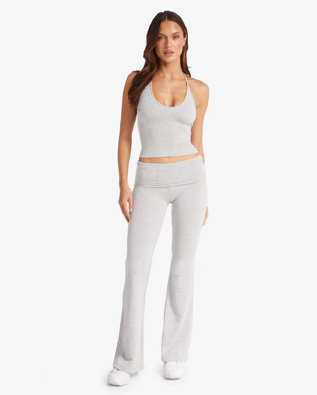 Vellorae Yoga Suit- High-Waist Flared