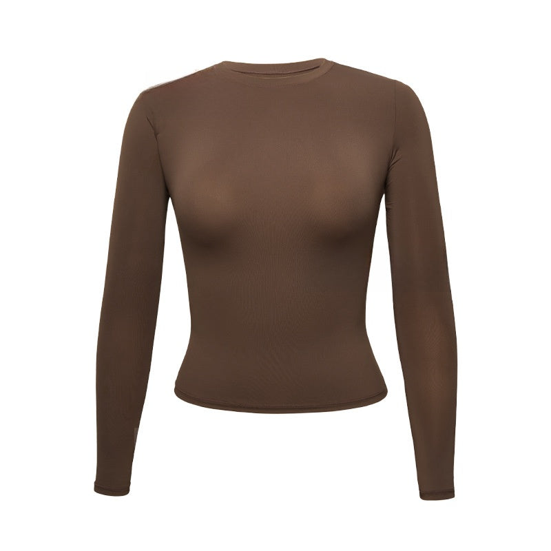 Vellorae Butter Round Neck T-Shirt