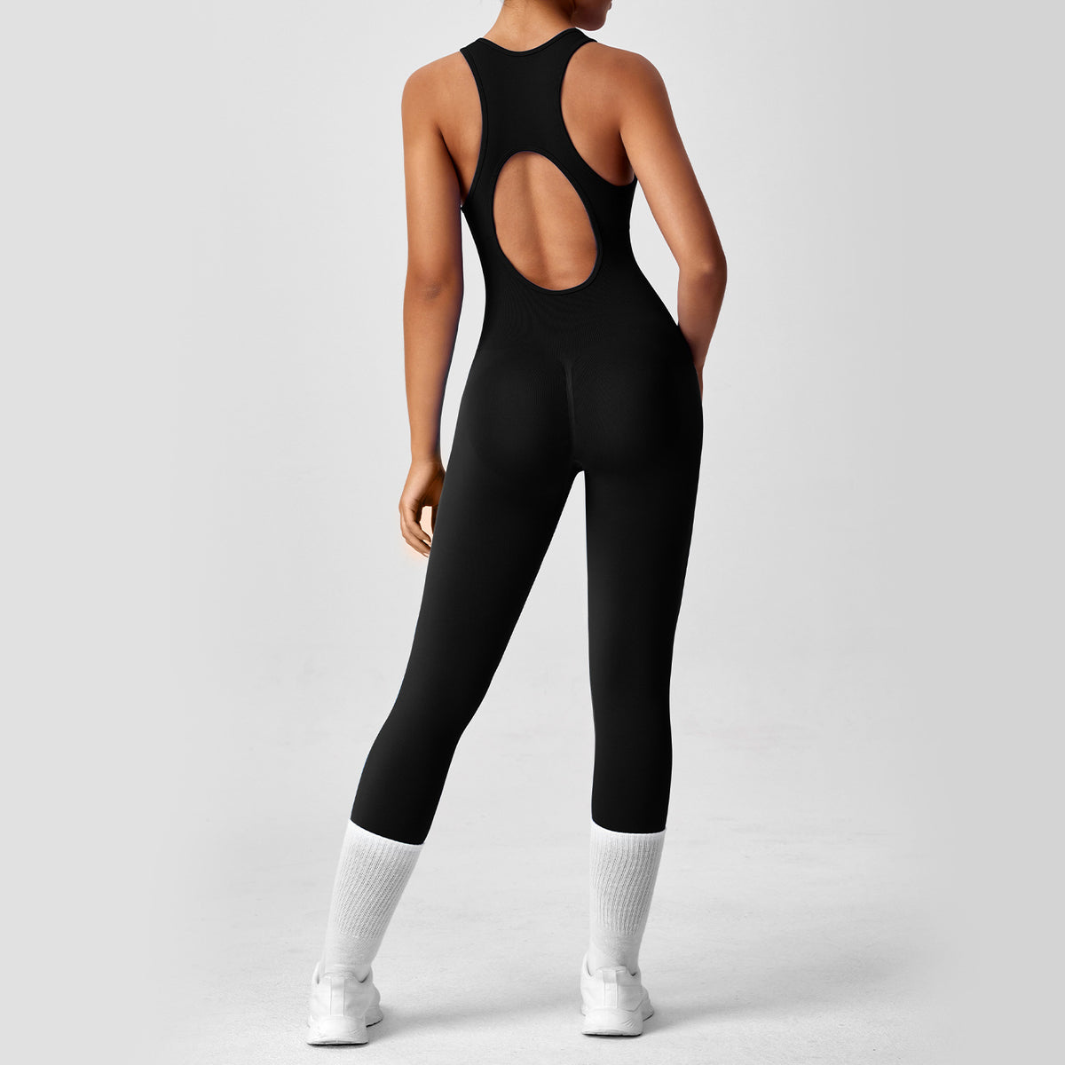 VelloraenElastic Tight Fit Fitness Suit for Women