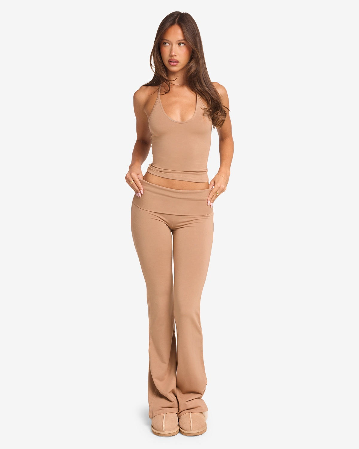 Vellorae Yoga Suit- High-Waist Flared