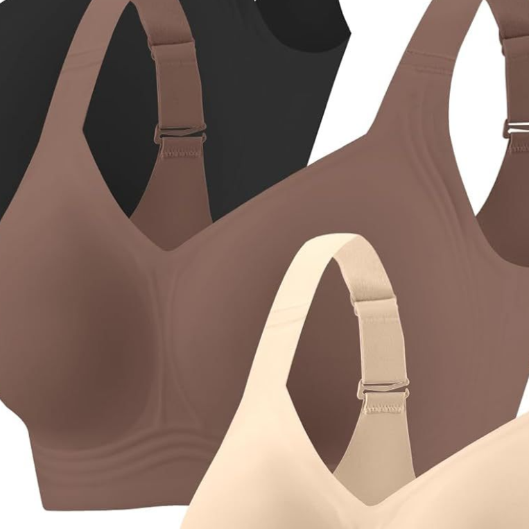 Vellorae Womens Seamless Wireless Bra