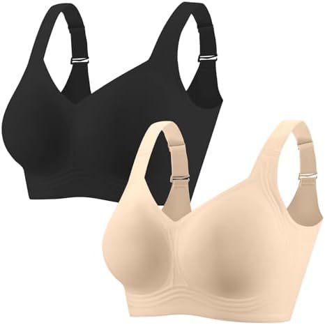 Vellorae Womens Seamless Wireless Bra