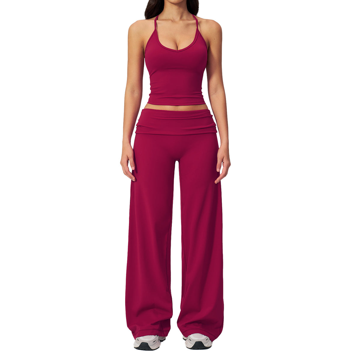 Vellorae RacerbackSet with Wide-Leg- yoga