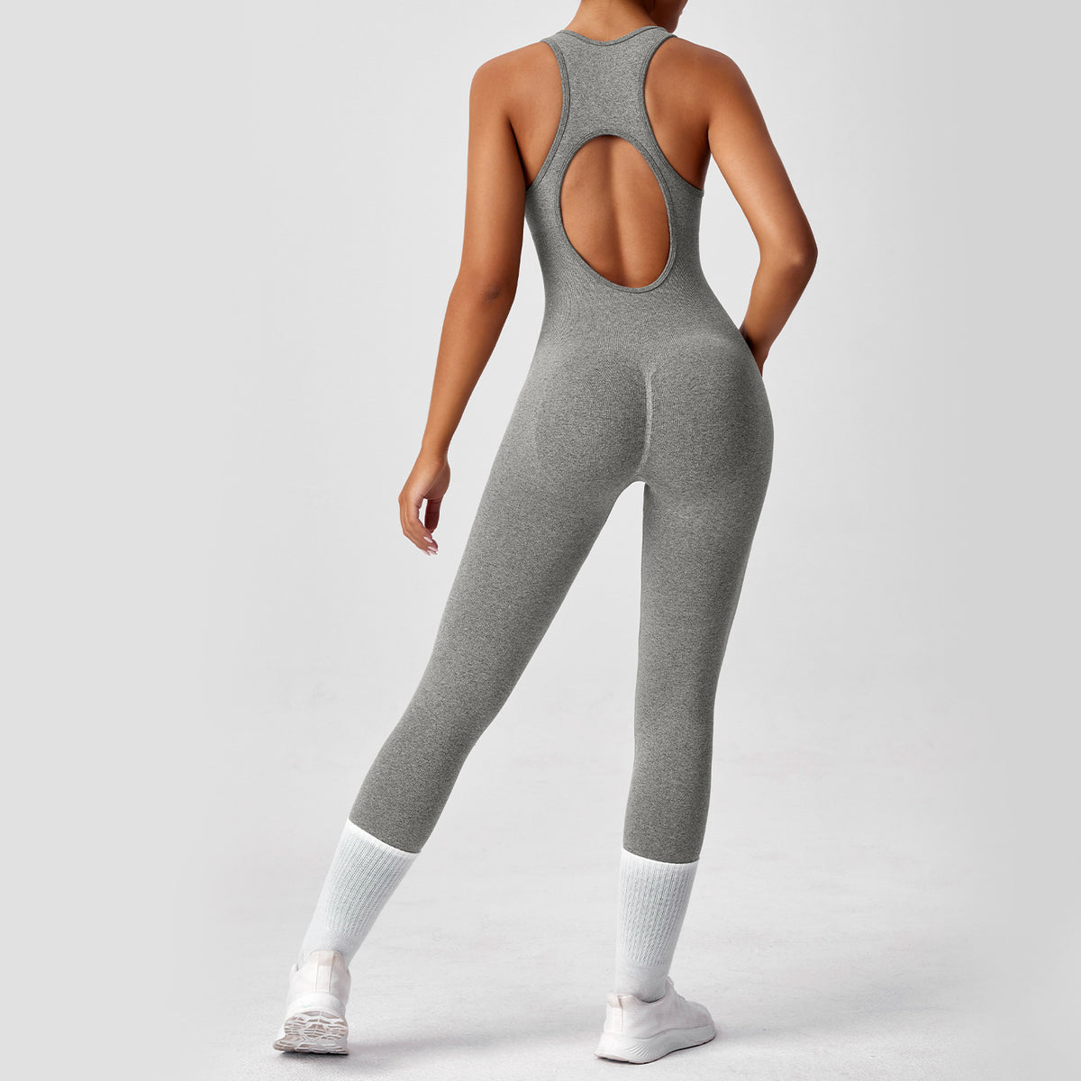 VelloraenElastic Tight Fit Fitness Suit for Women