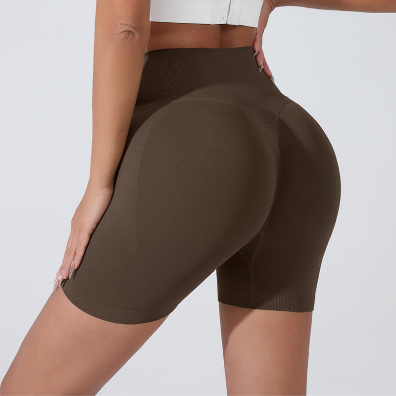 High-Waisted Vellorae Shorts Tummy Control Sports Leggings