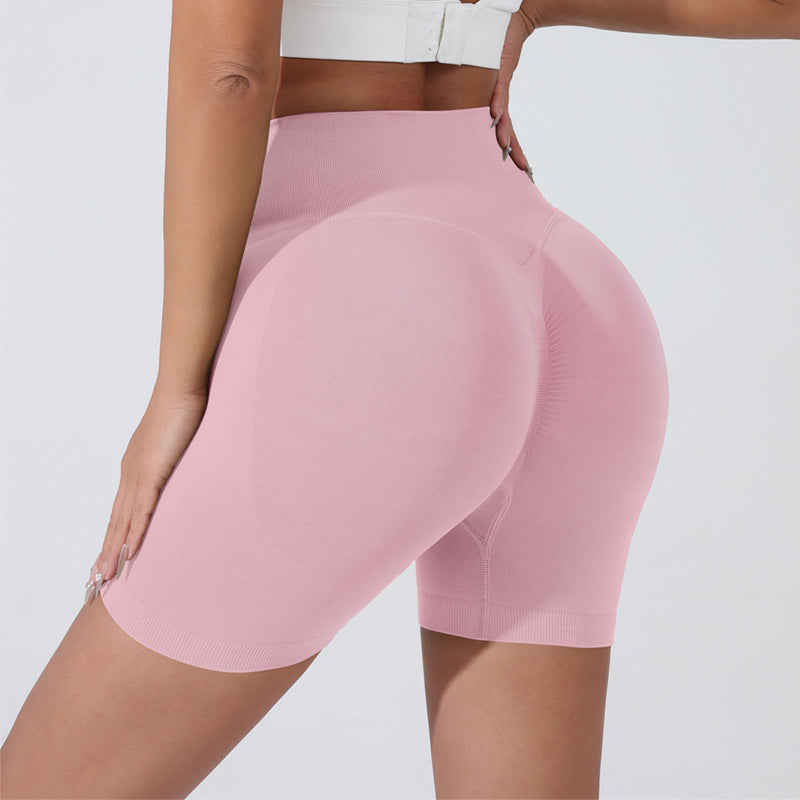 High-Waisted Vellorae Shorts Tummy Control Sports Leggings