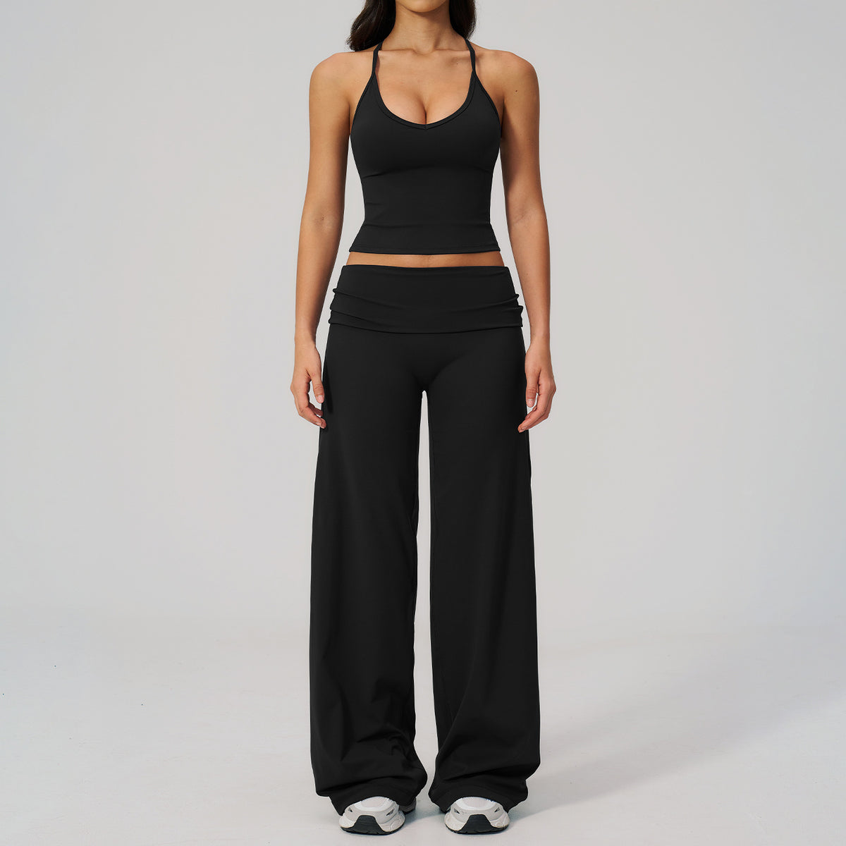 Vellorae RacerbackSet with Wide-Leg- yoga