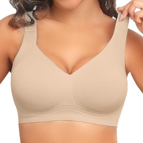 Vellorae Womens Seamless Wireless Bra