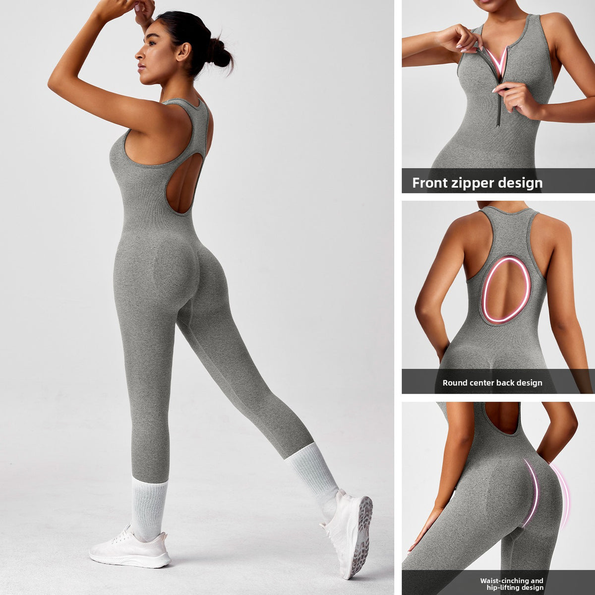 VelloraenElastic Tight Fit Fitness Suit for Women