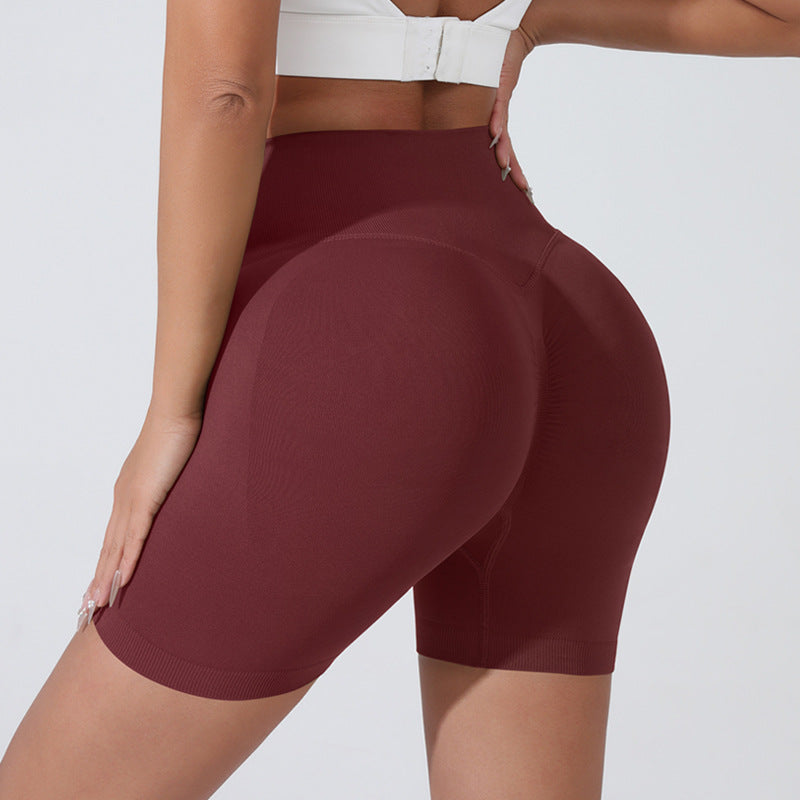 High-Waisted Vellorae Shorts Tummy Control Sports Leggings