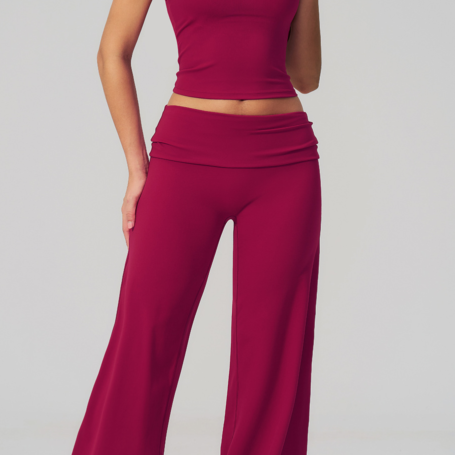 Vellorae RacerbackSet with Wide-Leg- yoga