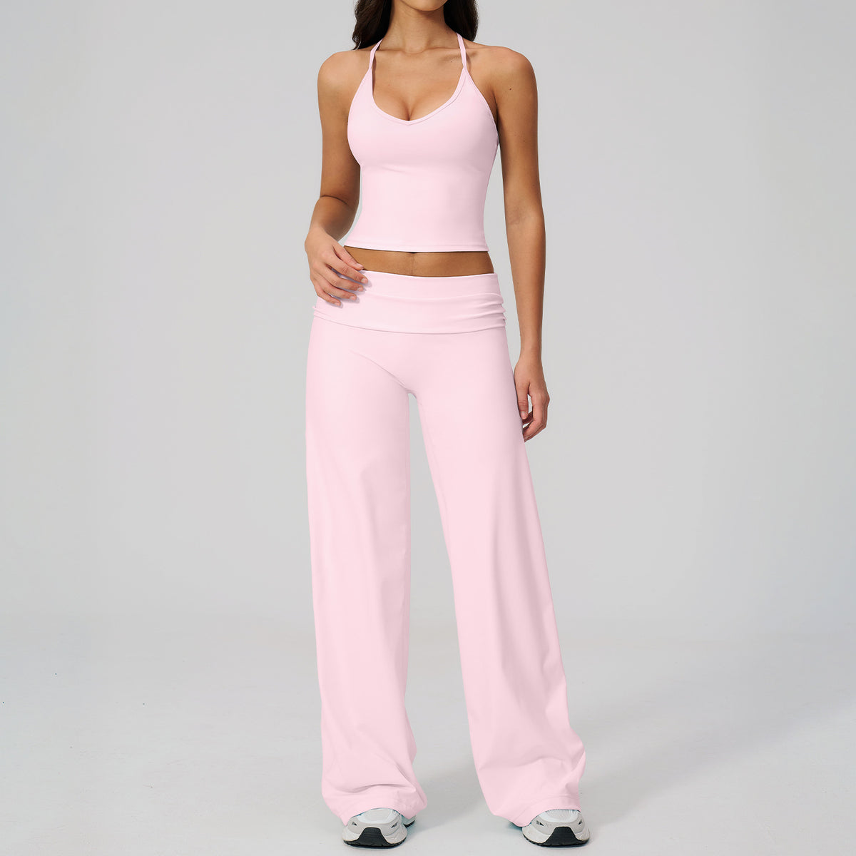 Vellorae RacerbackSet with Wide-Leg- yoga