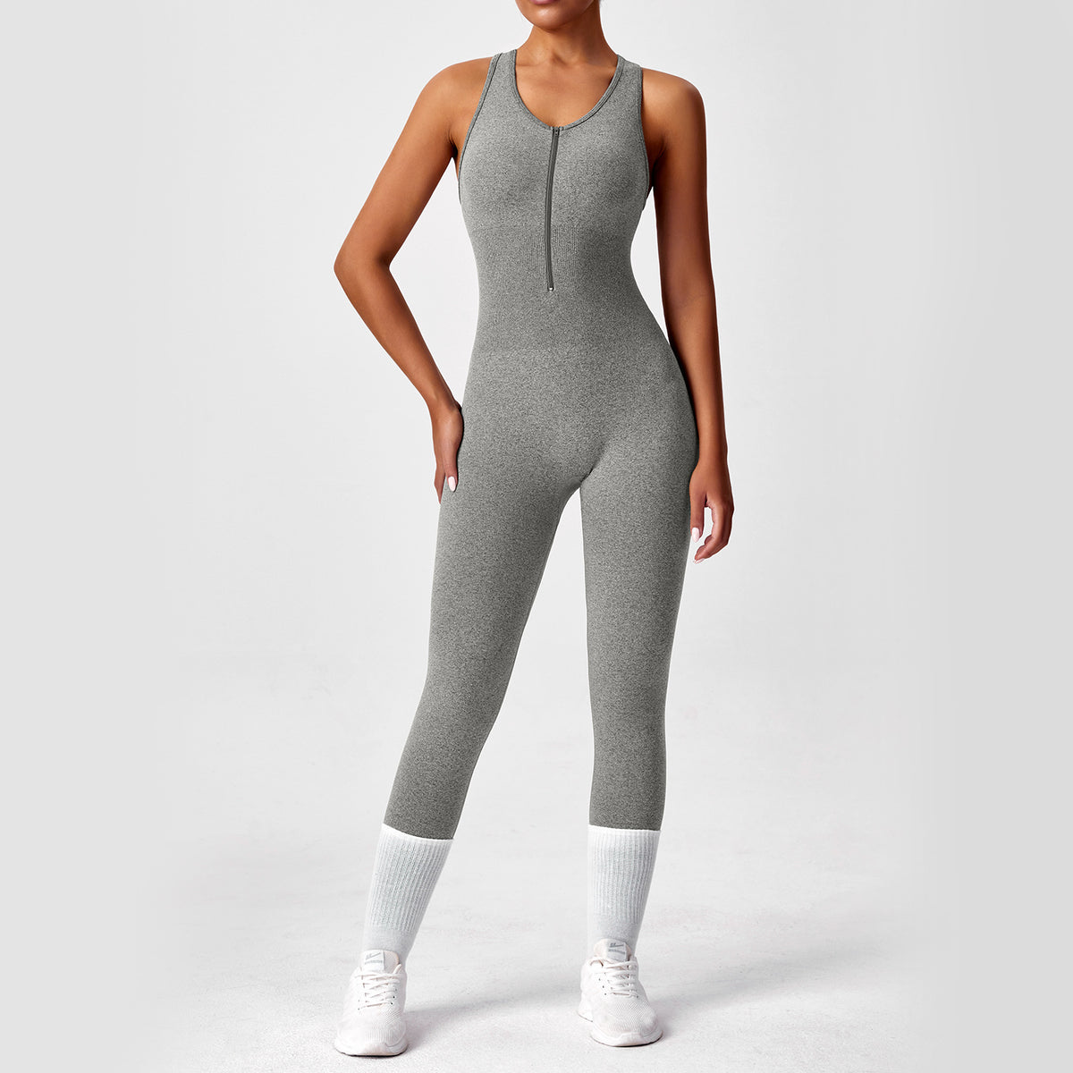 VelloraenElastic Tight Fit Fitness Suit for Women