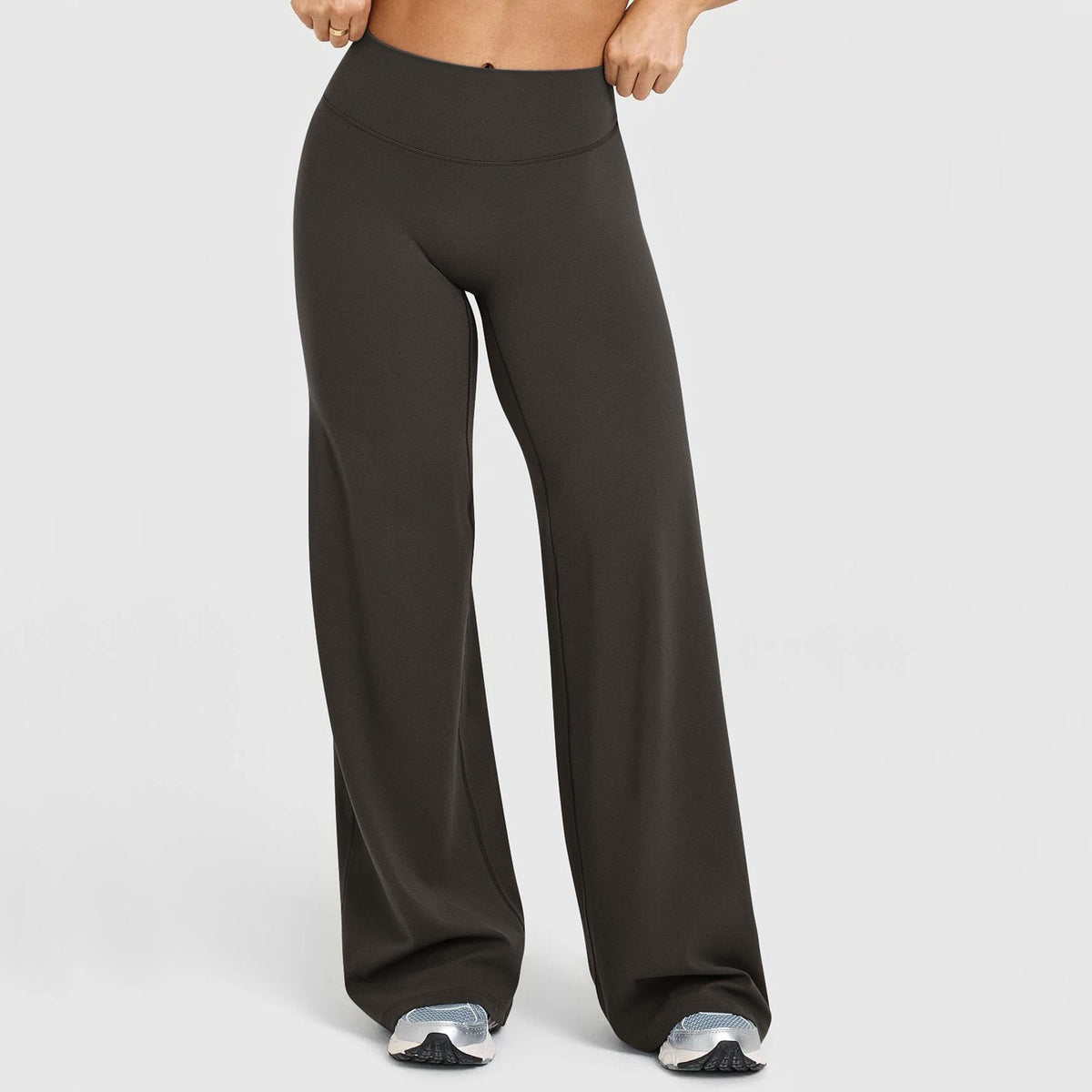 Vellorae High-Waisted Hip-Lifting Wide-Leg Pants