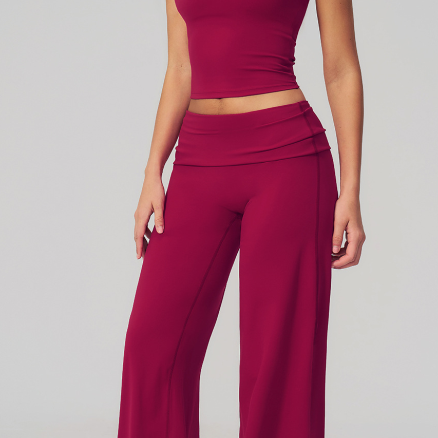 Vellorae RacerbackSet with Wide-Leg- yoga