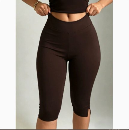 Vellorae Capri Leggings-Knee Length
